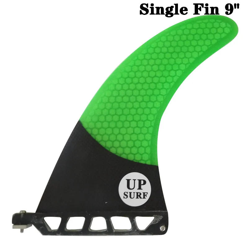

Single Fin 9" Longboard Surf Fin Green/Blue/Red/White color Fin Surfboard Fin