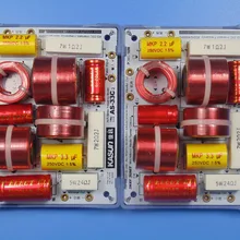 2 шт. KASUN AS-33C 3 Way 3 блок 160 Вт Hi-Fi аудио динамик кроссовер с делителем частоты фильтры