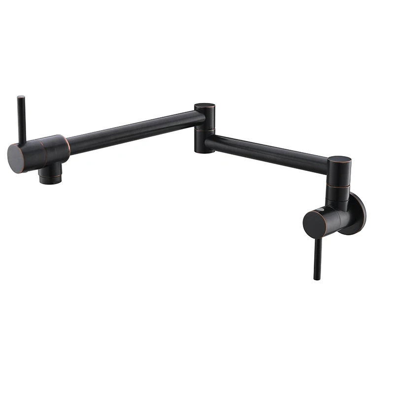 Pot Filler Tap Wall Mounted Foldable Kitchen Faucet Single Cold Single Hole Sink Tap Rotate Folding - 32997916214