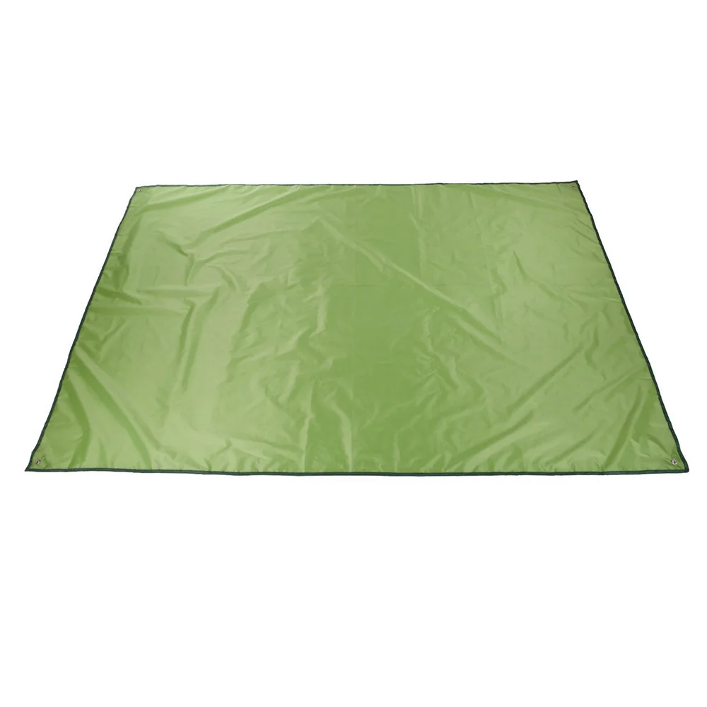 Waterproof Outdoor Camping Mat Beach Picnic Blanket Foldable Ground Cover Pad Floor Tarp Tent Footprint(Green 100*150