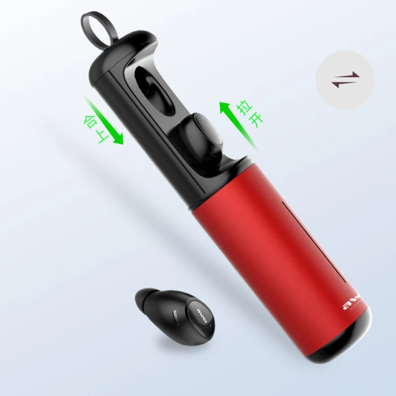 TWS Наушники AWEI T5 с микрофоном и поддержкой Bluetooth 5 0|Наушники гарнитуры| |
