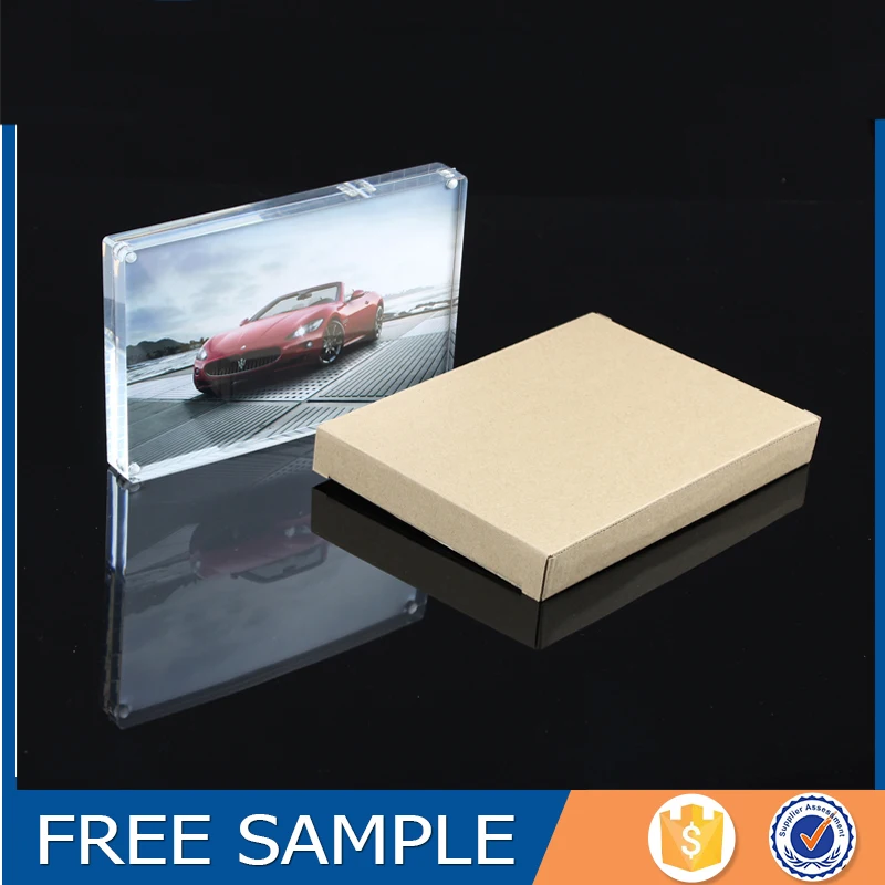 Магнитная акриловая фоторамка 4x6 акриловый фотоблок оптовая продажа|frame wholesale|frame