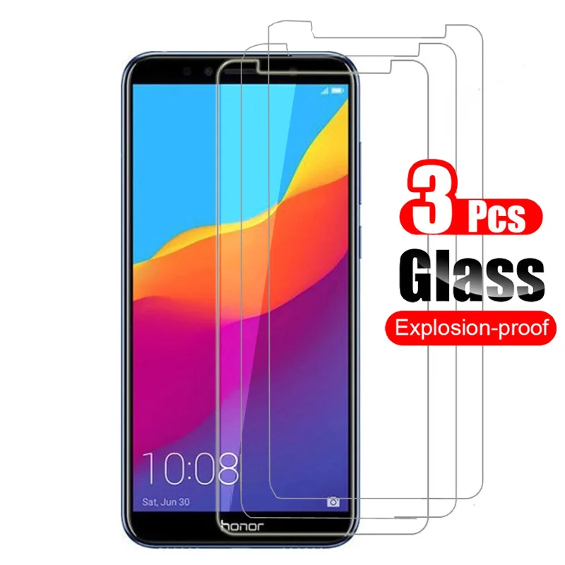 Закаленное стекло для Huawei Honor 7A 5 45 дюйма Защитная пленка экрана Pro 7 3 шт.|Защитные