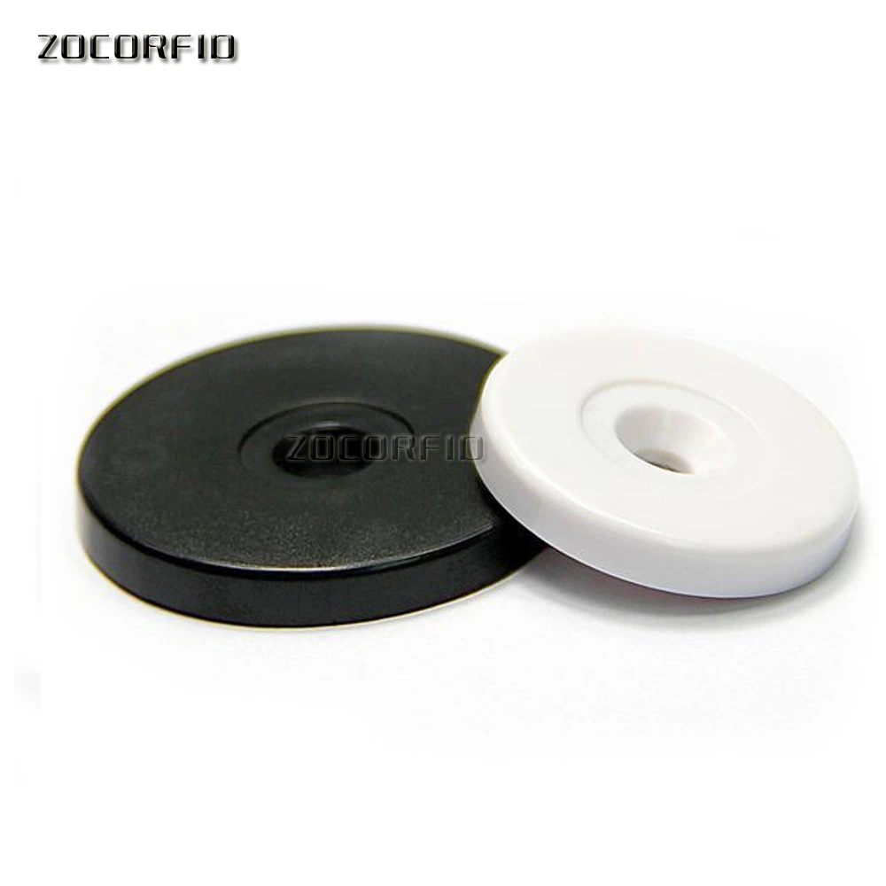 

Newest 100 pcs 125Khz Rfid EM4100 ID Round Coin Tags for Access Control Guard Tour Patrol System Checkpoint