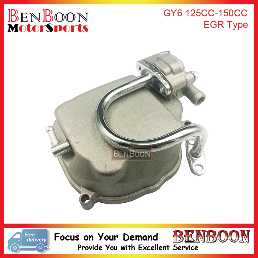 EGR Valve Cam Cover Cylinder Head Cover for GY6 125cc 150cc 4 Stroke