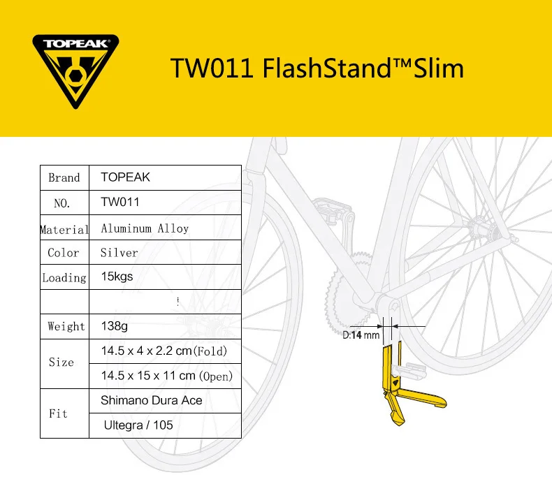 TOPEAK флэш-стенд серии велосипедные стояночные стойки Высокое качество алюминиевый сплав складной портативный MTB дорожный велосипед Ремонтный держатель стенд
