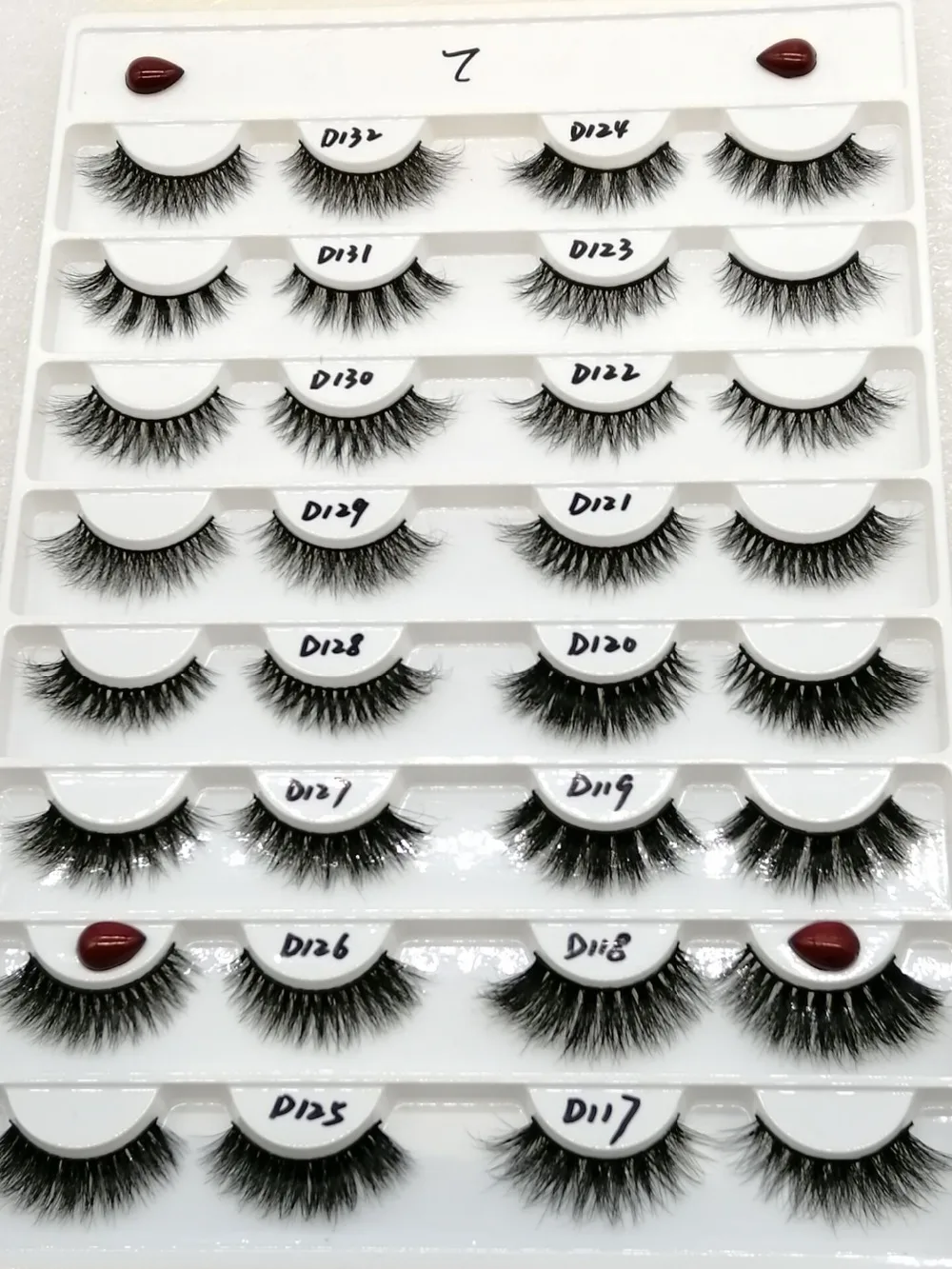 

wholesale ! No Box 3D Mink Eyelashes Upper Lashes 100% Real Mink Strip Eyelashes Handmade Crossing Mink Eye Lashes Extension