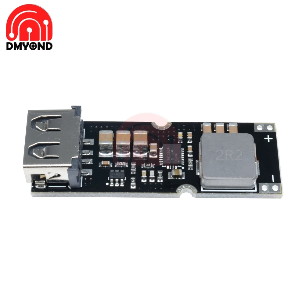 QC2.0 QC3.0 Single Cell Lithium Battery Boost Power Module 3.7V 4.2V Liter 5V 9V 12V Board USB Mobile Phone QC Fast Charge