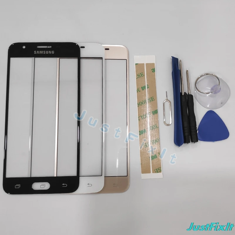Внешнее стекло J5 prime для Samsung Galaxy переднее сенсорный экран панель дигитайзера