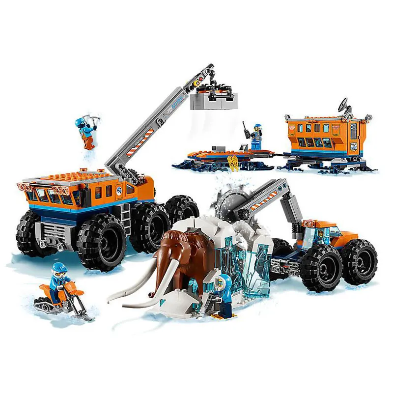 

Bela 10997 City Arctic Mobile Exploration Base Model Building Block Bricks Toys Compatible With Legoings City 60195