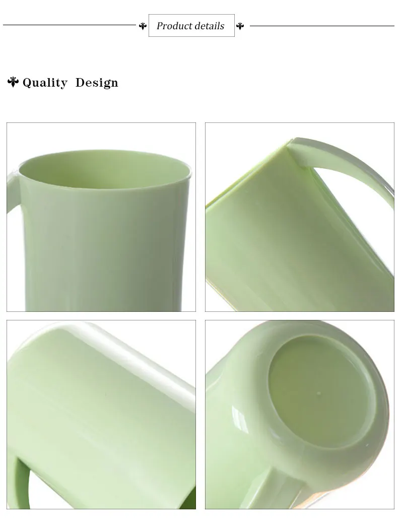 Скандинавские одноцветные бытовые экологически чистые тумблеры для ванной комнаты цилиндрической формы пара мыть чашки мода Толстая пластиковая чашка для зубных щеток