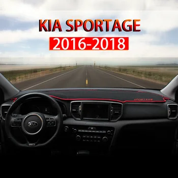 

1Pcs Car Accessories Dashboard Center Console Cover Dash Mat Protector Sunshield Car Styling For Kia Sportage QL 2016 2017 2018