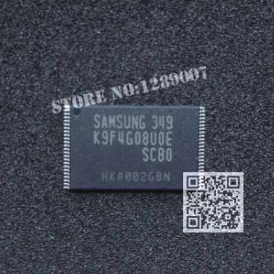 SAMSUNG SLC FLASH K9F4G08U0E SCB0 4G bit (512Mx8 bit) E die 48 Pin TSOP1 (With Datasheet)-in
