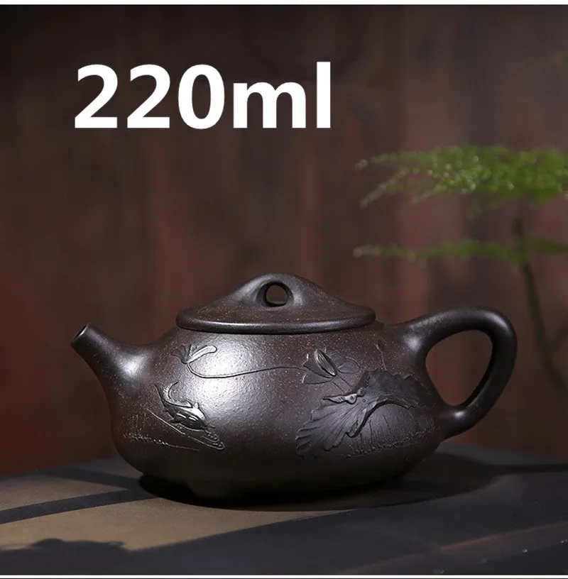 

Teapot Yixing Zisha Clay Chinese Porcelain Teapots Tea pot Ceramic 220ml New Arrived High Quality With Gift Box