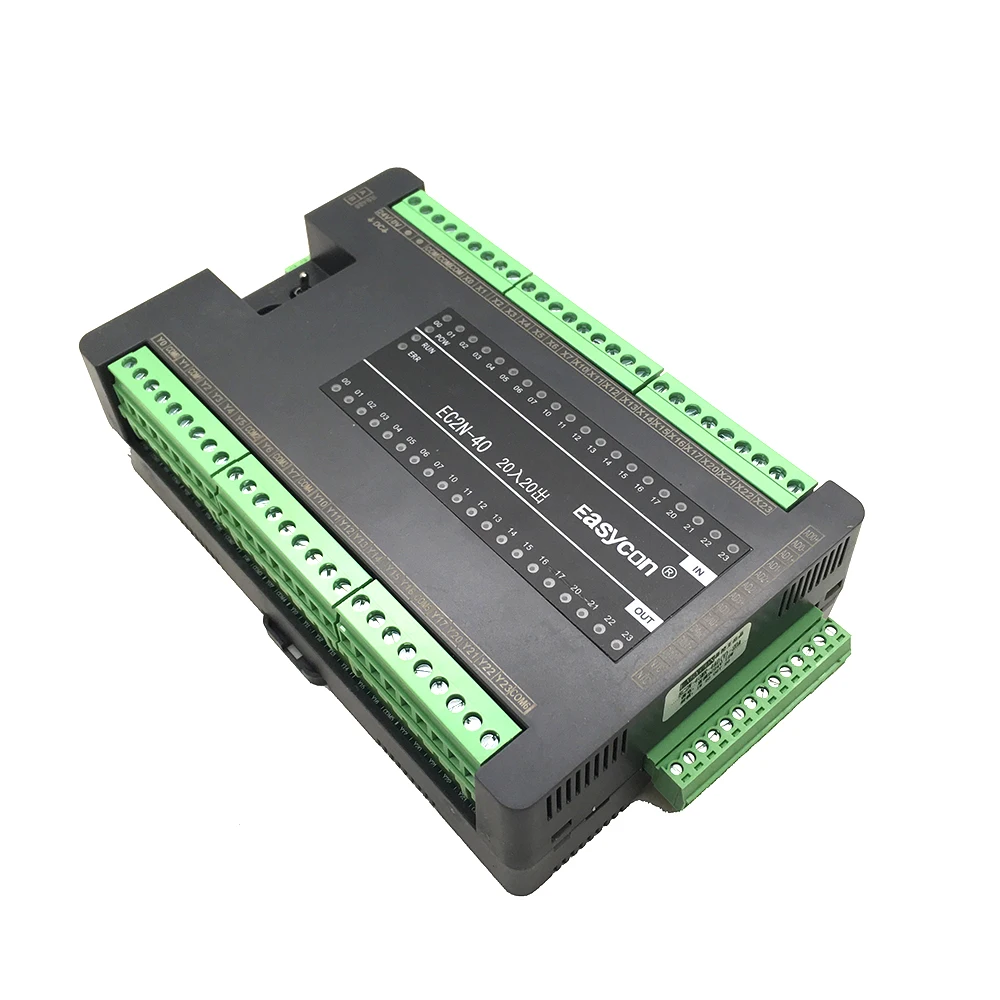 EC2N 40MT 40MR 4AD 2DA PLC программируемый контроллер для FX2n PLC RS485