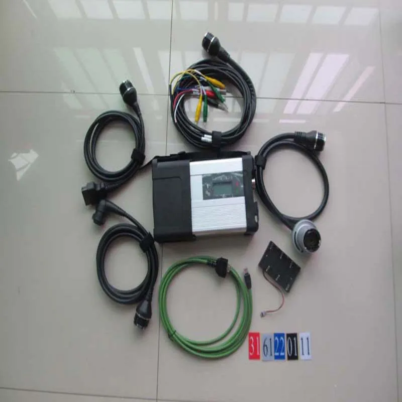  Super MB Star C5 SD conectar con el ordenador portátil cf19 Toughbook de diagnóstico con mb estrell