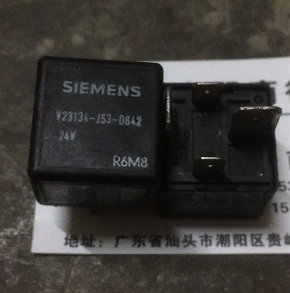 EC-HPOCKET V23134-J56-X408 24Vdc 70A 1 Shape A 4Pins Quick Connect Automotive Relays Plug-In Maxi Iso Relays Spno With Resistor - Foto 4