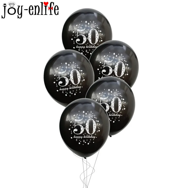 Воздушный шар для свадьбы годовщины 30/40/50/60 лет украшения вечеринки в честь Дня