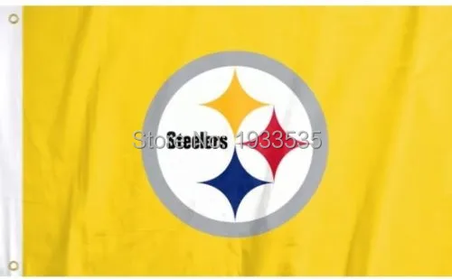 Pittsburgh Steelers Sports Teams 8ft X 2ft Nylon Banner Signs In