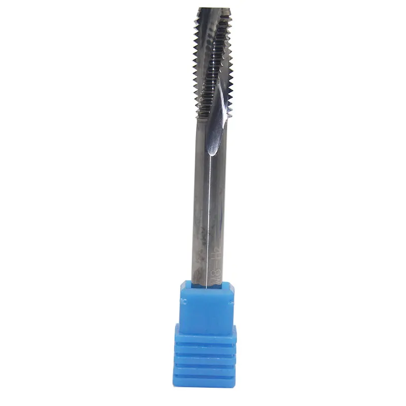 1pc M8 Tap Carbide Spiral Flute M8x1 M8x1.25 Pitch Metric Machine Screw