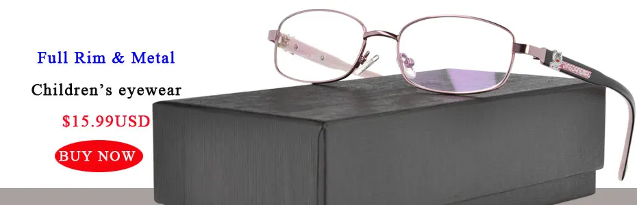 Детские очки по рецепту, металлическая оправа с пружинным шарниром, очки для близорукости, очки D5230