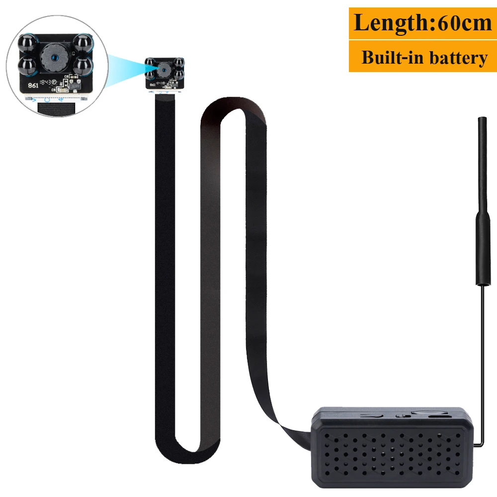 

CCTV Mini camera ip camera wifi Mini wifi camera 4K version HD battery built-in APP remote View surveillance Night Vision 60cm