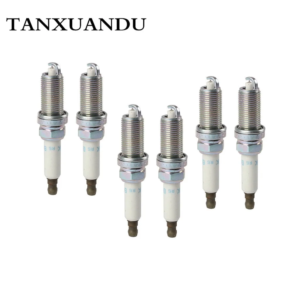 High Quality Spark Plug Fit For BMW 3Series E90 23i 25i 28i E60 525i E61 530i X3 F25 28ix X5 E70 Z4 E85 30i 12122158253 Unipolar |
