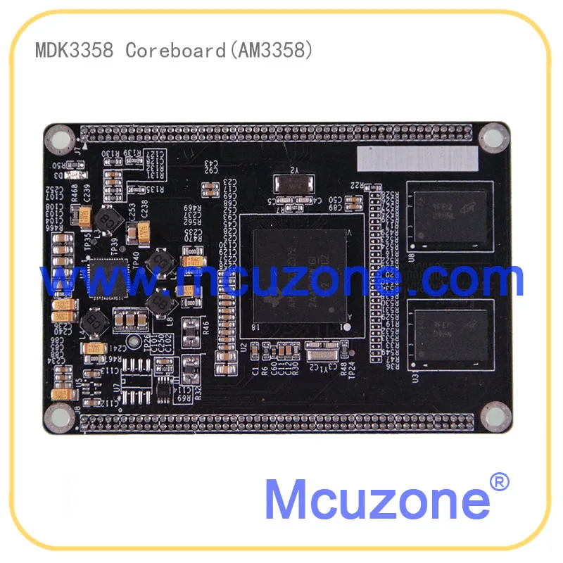 

AM3358, MDK3358 Core Board, 720MHz Cortex-A8 CPU, 256MB DDR2, LCD, Ethernet, USB OTG, AM335x, AM3359