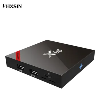 

VHXSIN 2 PCS/LOT X96 Android 7.1 TV BOX Quad core Amlogic S905W 2GB 16GB Set Top Box