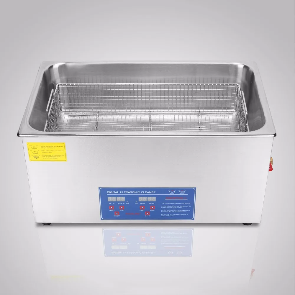 

Ultrasonic Cleaner with heating function 30L for Jewelry Watch Cleaning Industry Heated