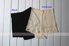 100% natural silk lady luxurious body shaping pants,pure silk high waist lace shaping shorts,100% silk female shaping panties