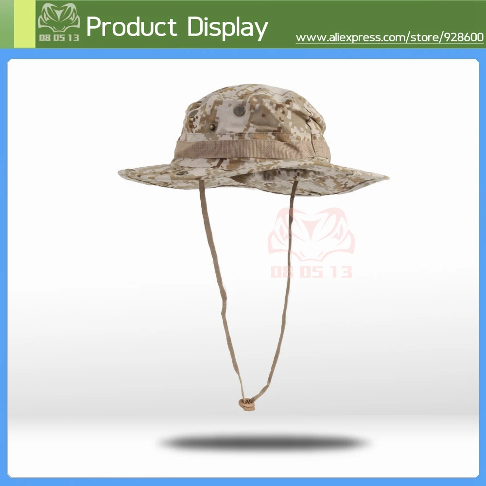 HAN дикая на открытом воздухе военная шляпа, камуфляж шляпы круглый-Солнцезащитная шляпа с широкими полями охотничья шляпа - Цвет: Цвет: желтый