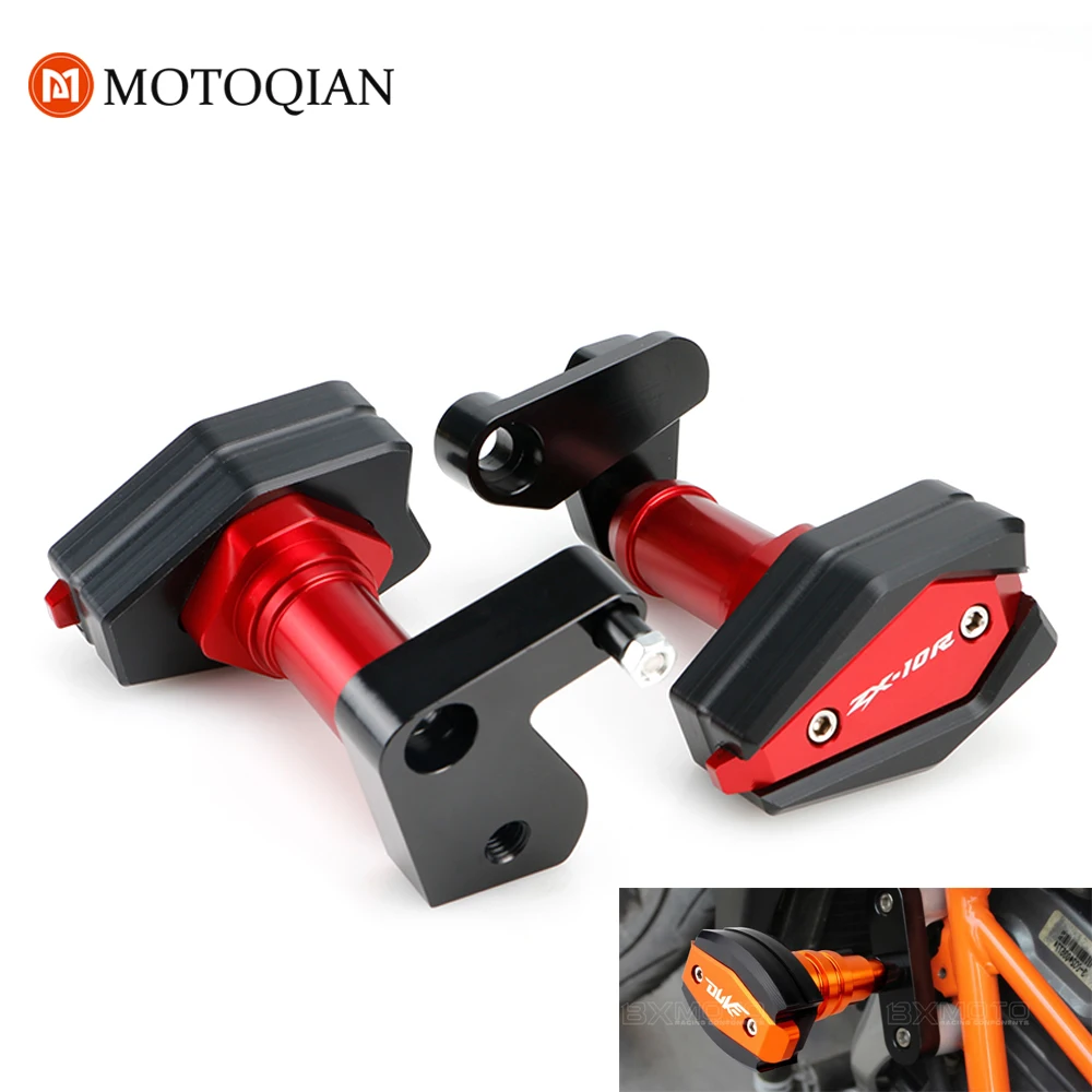 

For Kawasaki Ninja ZX10R ZX-10R ZX 10R 2008-2010 Falling Protection Frame Slider Fairing Guard Crash Pads Protective Motorcycle