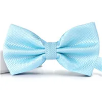 Галстук-бабочка, модная Свадебная вечеринка, для мужчин и женщин, gravata-borboleta, сплошной цвет, галстук-бабочка из полиэстера, Мужская одежда, рубашка, подарок - Цвет: a05 Light Blue
