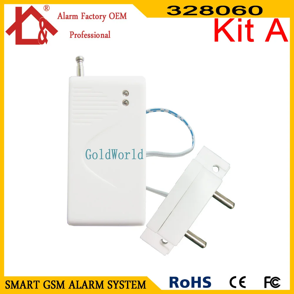 

433MHz Wireless Water Leakage Sensor Water Sensor Alarm Accessory for Alarm System
