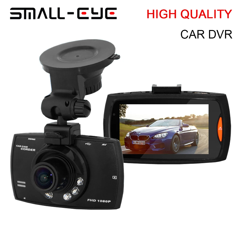 

SMALL-EYE Novatek Car Camera DVR Full HD 720P G30 Car Camera 2.7 Inch LCD G-Sensor HDMI Cam Night Vision Recorder Dash Cam 8134