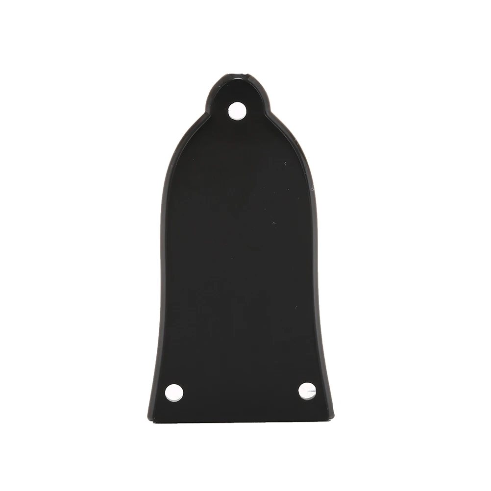 

Guitar Truss Rod Cover 3 Holes Plastic Bell Style Truss Rod Cover For Gibson Electric Guitar Black