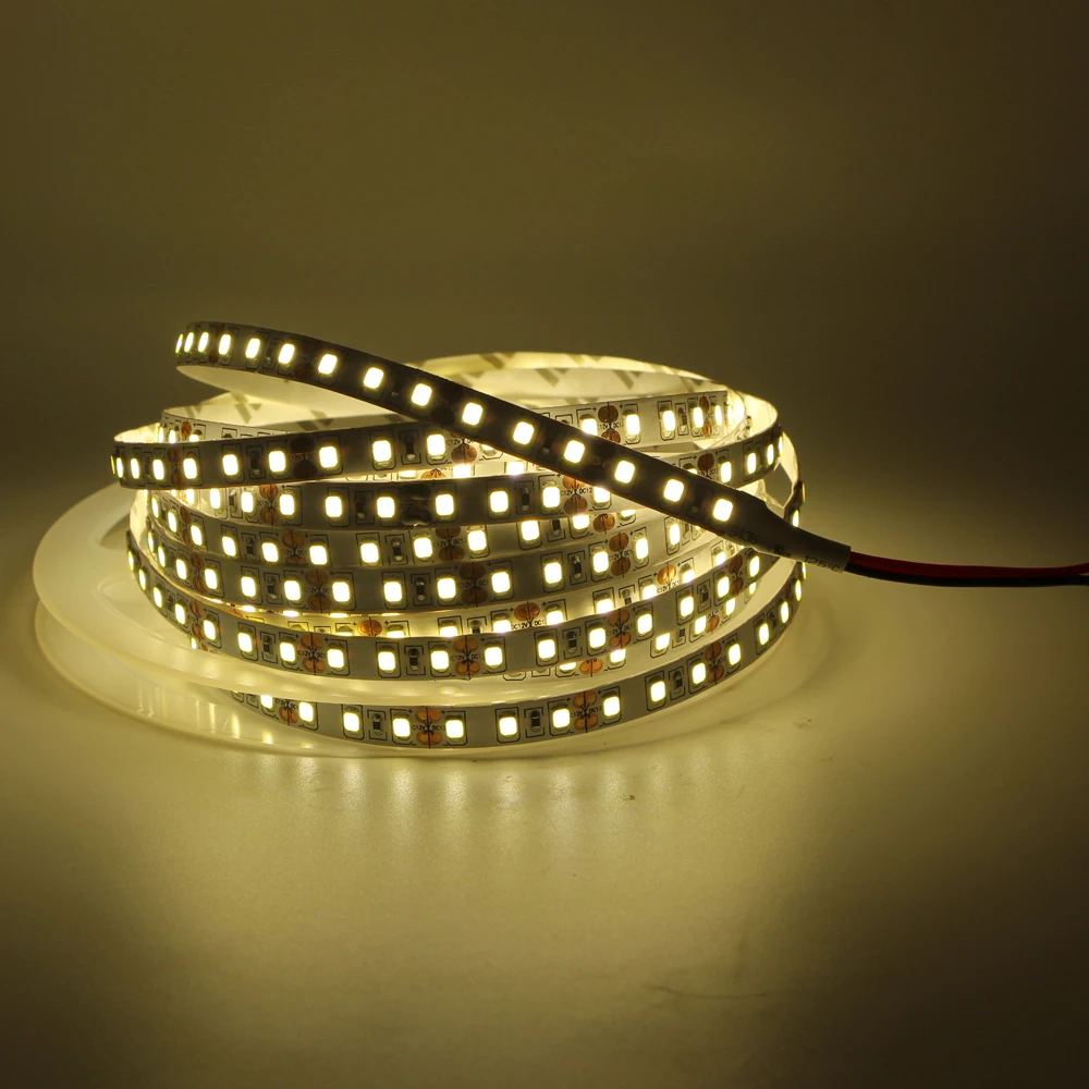 Светодиодная лента 12 В 2835 SMD 120 светодиодный/м 5 м 600 светодиодный s гибкий