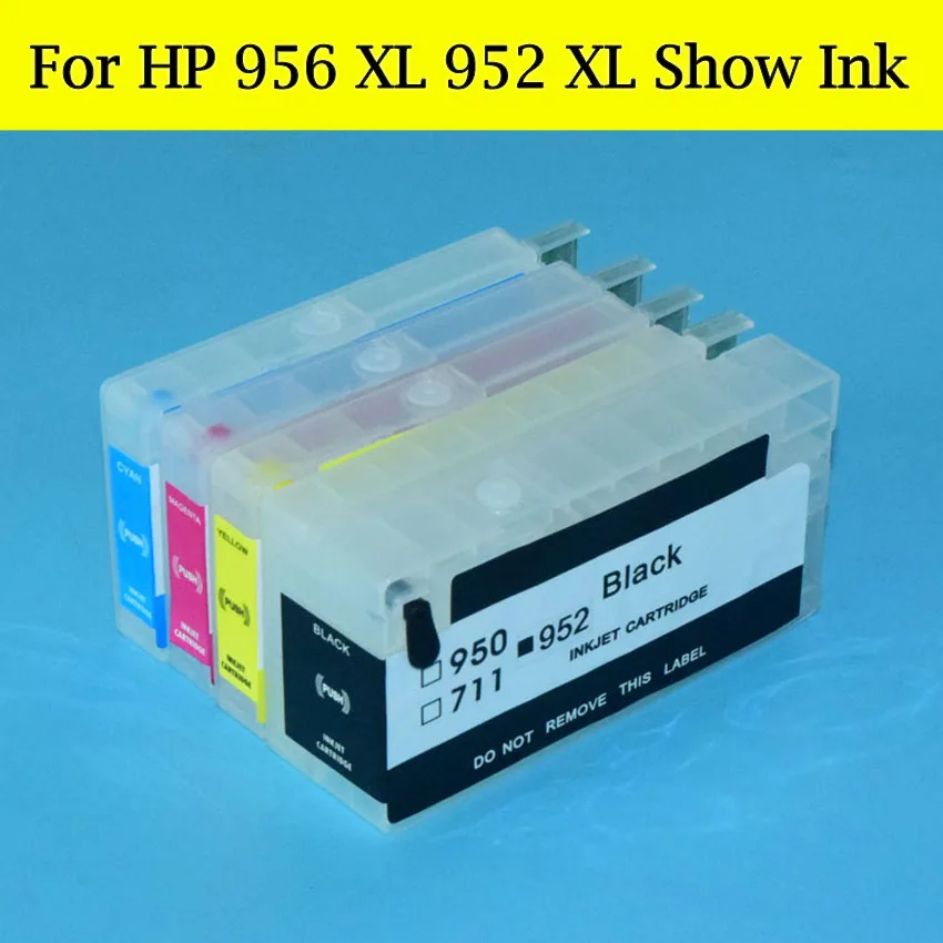 For HP 952 952XL 956XL Refill Ink Cartridge For HP Pro 8730 8735 8715