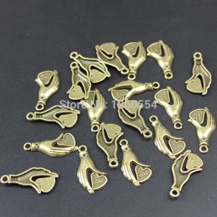 P1574 DIY retro accessories ancient bronze alloy Loving hands | Украшения и аксессуары