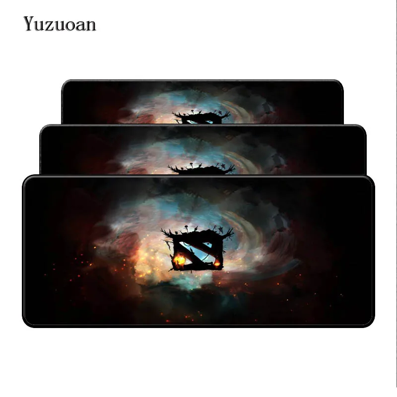 Yuzuoan 40X60/70/80/90cm to Mouse Notbook Computer Mousepad Fashion Dota 2 Gaming Gamer Laptop keyb