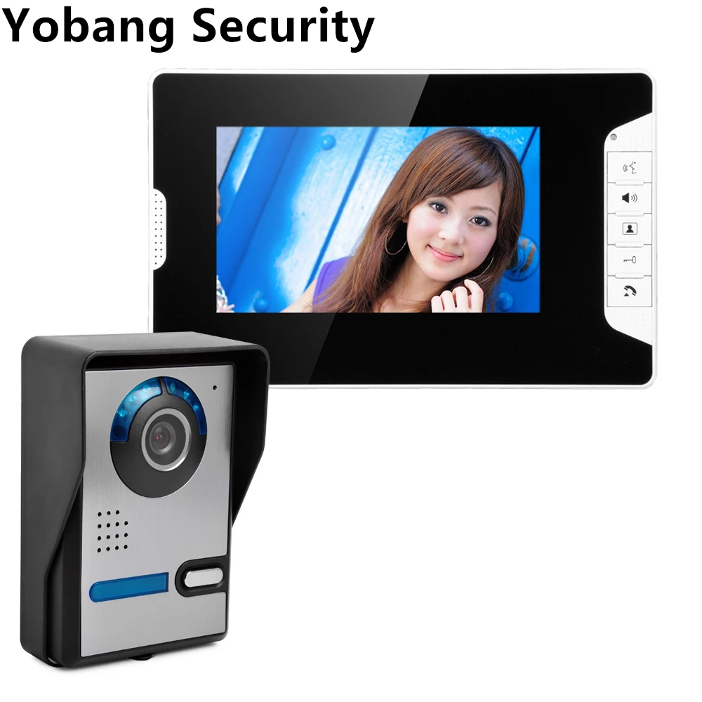 Yobang Безопасность Бесплатная доставка 7 &quotвидео цветной монитор комплект дверь