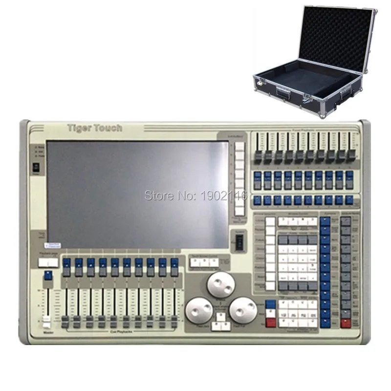 

With Flight Case Touch Tiger Controller/ Large Outdoor Stage Lighting TT DMX Controller /DMX512 Console Entertainment Equipment