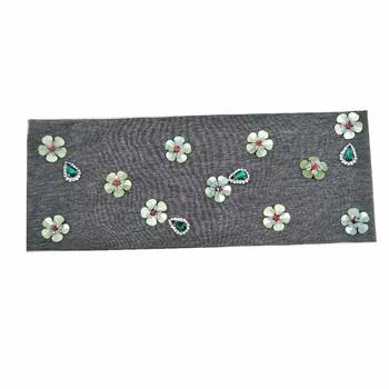 

P172174 2018 fashion women stretchy sequins flowers hair headbands