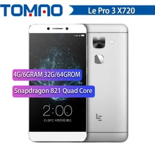 NUOVO Letv LeEco Le Pro 3 X720 Del Telefono Mobile 4G/6GRAM 32G/64GROM Snapdragon 821 Quad Core 5.5