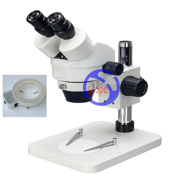 FYSCOPE 7X 45X Table Pillar Stand Zoom Magnification
