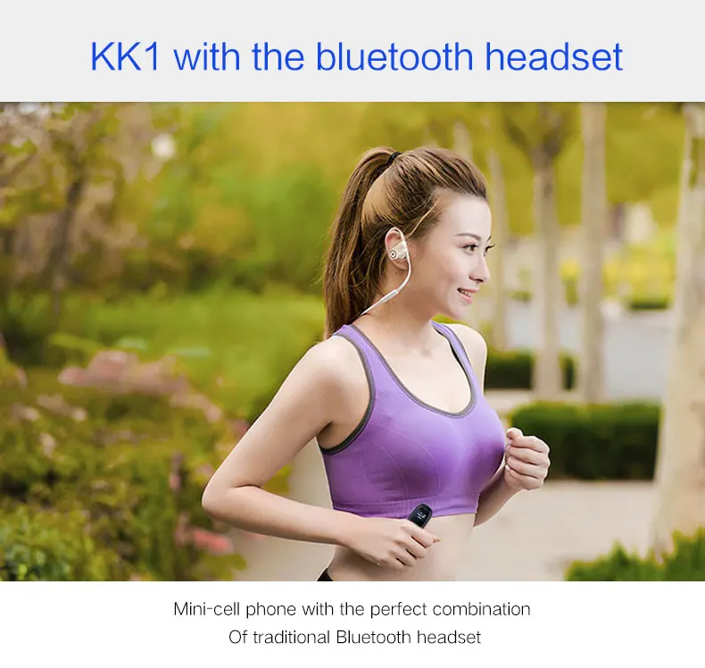 AEKU KK1 Мини Сотовые телефоны беспроводные наушники bluebooth handsfree Bluetooth Dialer волшебное изменение голоса Дети мобильный телефон