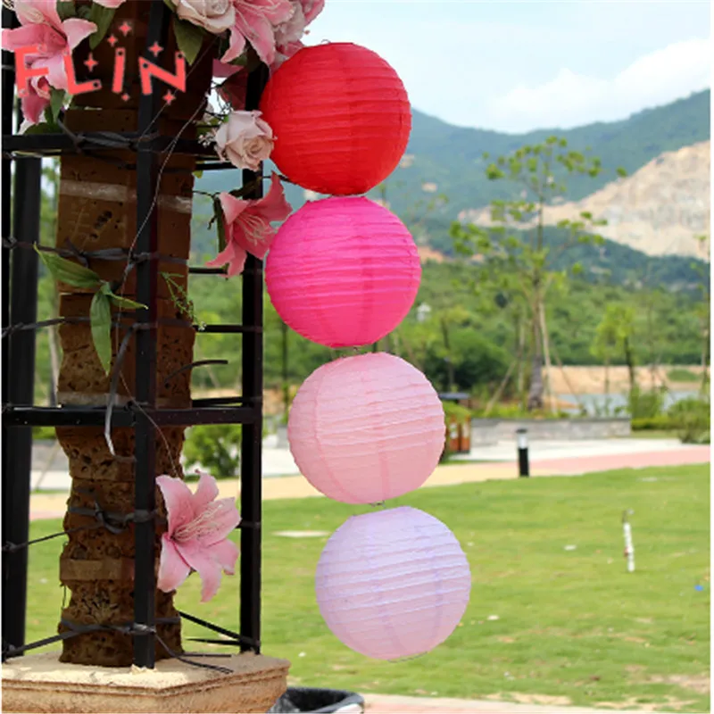 

Many Sizes 1pcs Round Chinese Paper Lanterns Lampion Birthday Wedding Event Party Decoration Holiday Lamp Craft DIY Hanging Ball