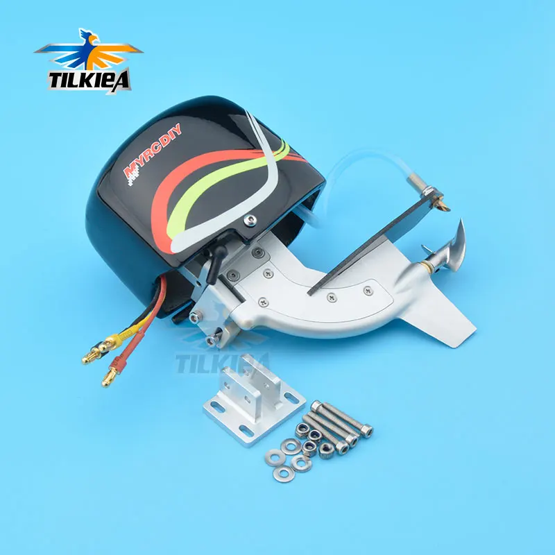 CNC RC Boat Ekor Power Head Tempel 