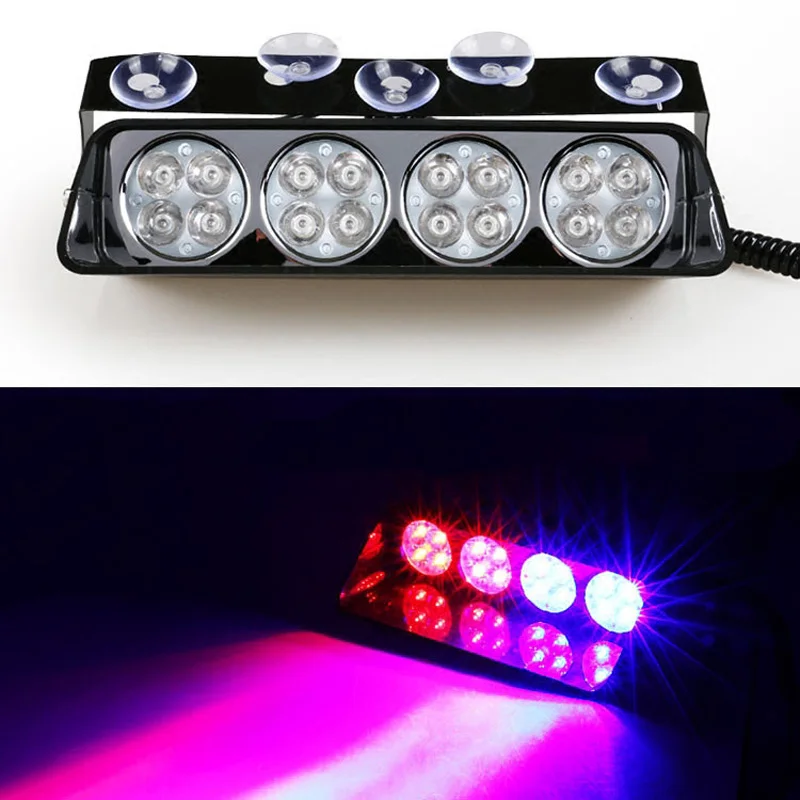 12v Led Car hazard flash light Viper signal Emergency flasher warning strobe driving fog lamp
